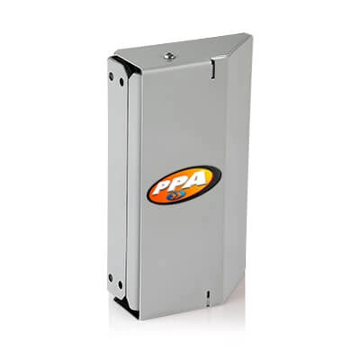 Magnetic Lock P600 White - 1300 Lb 12V